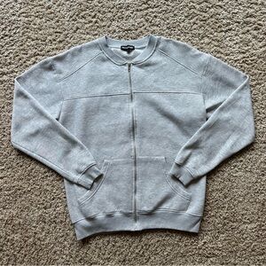PrettyLittleThing Light Gray Zip-Up